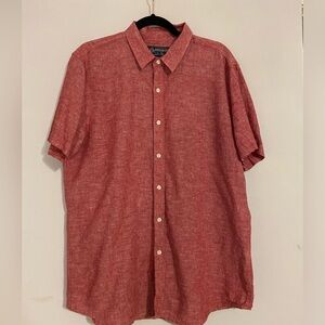 American Rag Large red button down